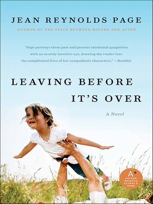 cover image of Leaving Before It's Over